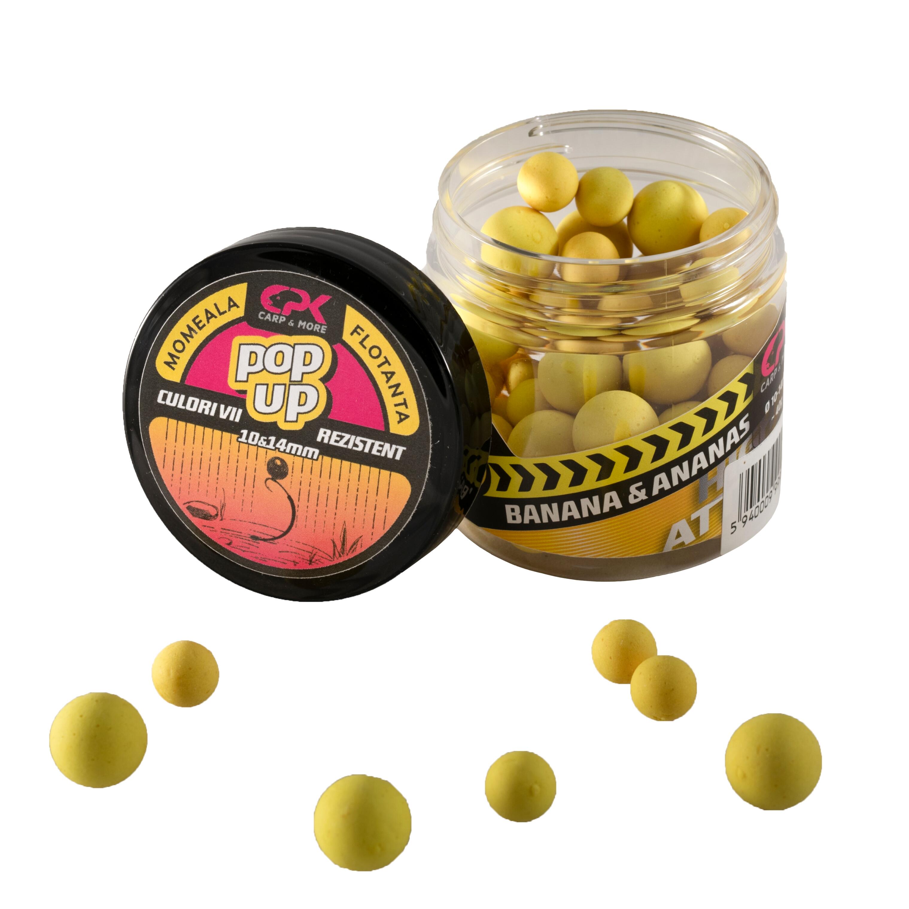 POP-UP HA Banana & Ananas 10 & 14mm 40gr