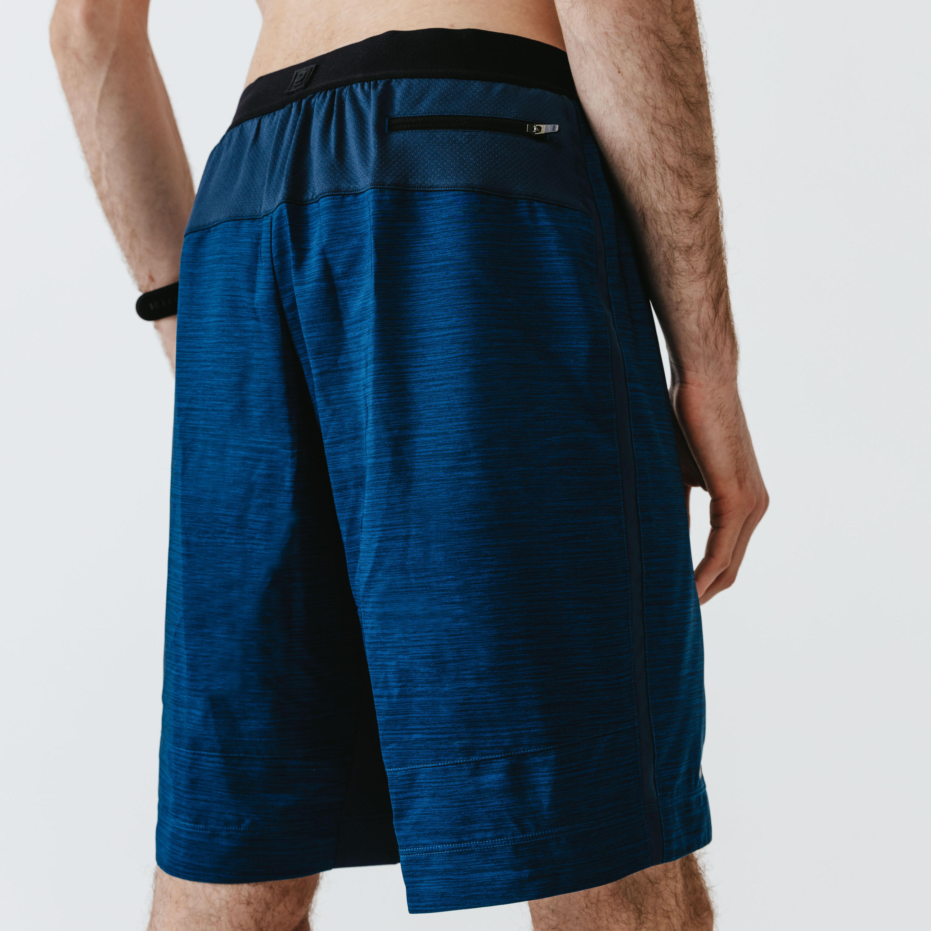 Dry+ Men's Running 2-in-1 Shorts With Boxer - Blue 2/4