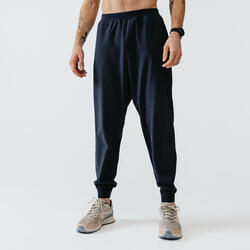 Pantalon running respirant homme - Dry bleu foncé