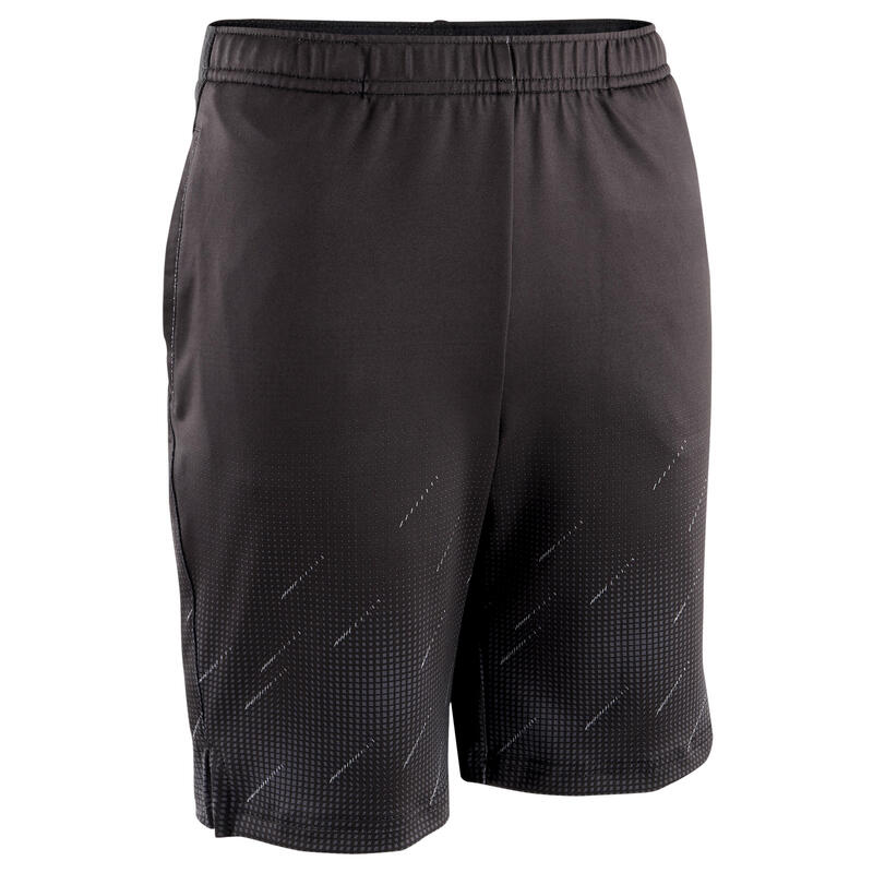 Short synthétique respirant S500 garçon GYM ENFANT noir imprimé