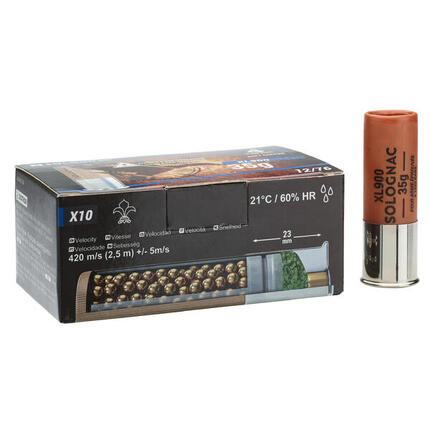 Cartouche xl900 35g calibre 12/76 bille soft copper n°2x10.