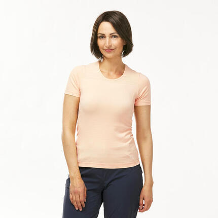 Camiseta de montaña y trekking sin costuras Mujer Salomon Elevate Move One