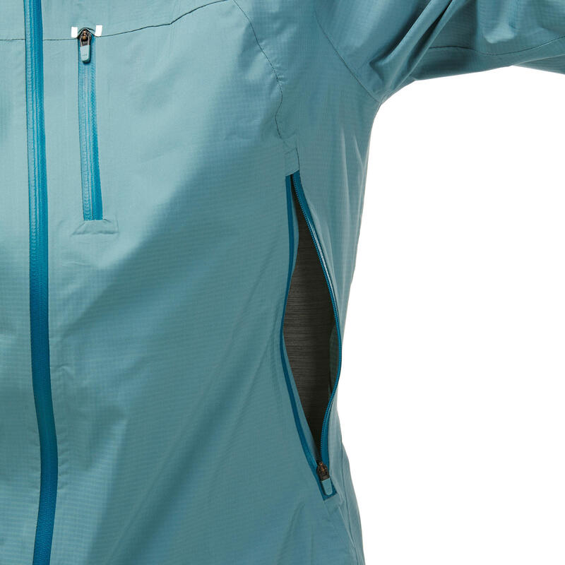 Women's Jacket FH 500 Rain - Blue