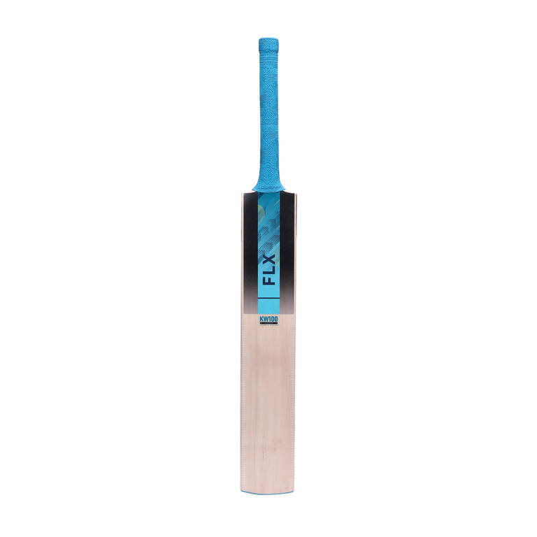 Kids Cricket Kashmir Willow Bat Kw100 Drb Turquoise
