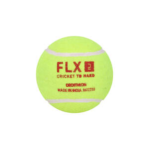 Cricket Tennis Ball Hard TB Sturdy & Responsive Lime Red