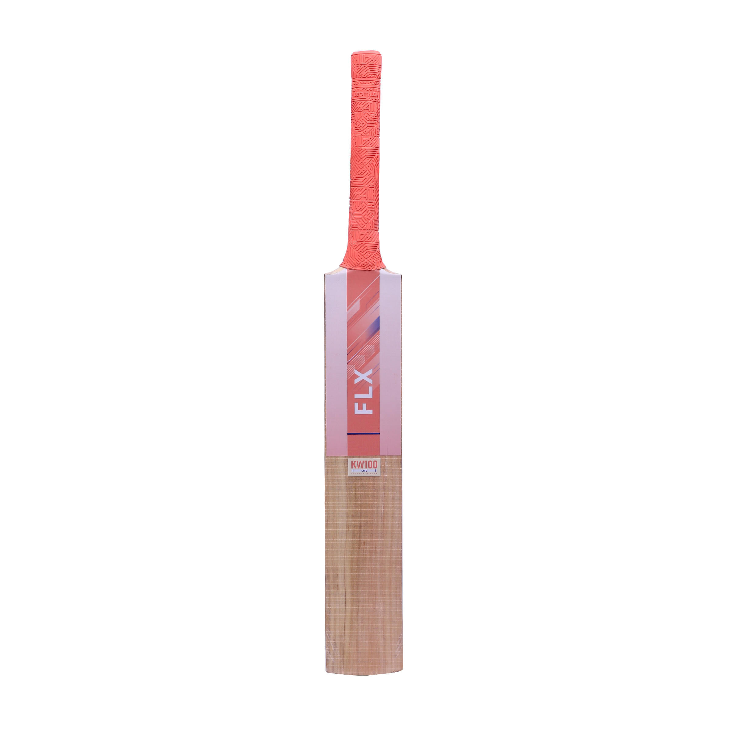 Buy Kids Kashmir Willow Cricket Bat KW 100 Lite Jr Red Online Decathlon