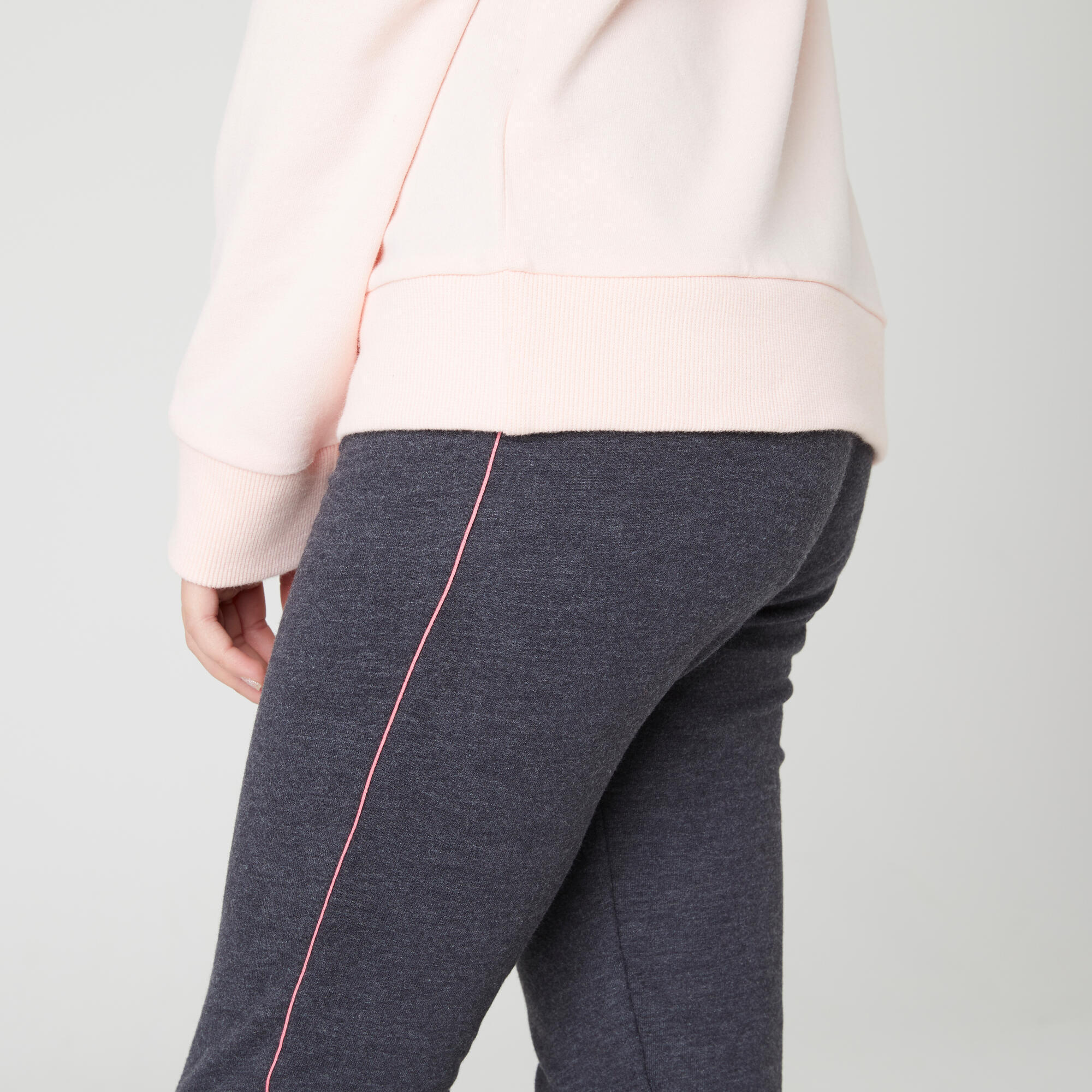 Leggings bambina ginnastica 100 misto cotone DOMYOS | DECATHLON