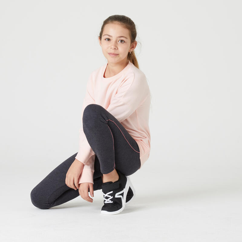 Kids' Warm Leggings Grey Decathlon