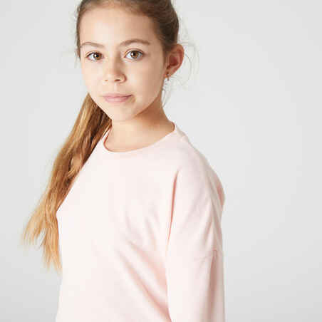 Kids' Crew Neck Sweatshirt - Pink