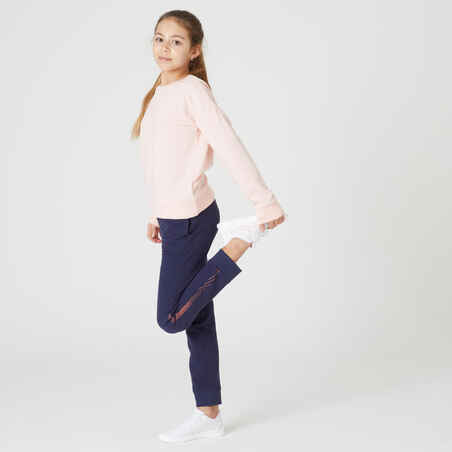 Kids' Crew Neck Sweatshirt - Pink