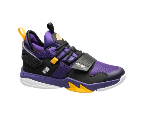 CHAUSSURES DE BASKETBALL POUR GARCON/FILLE SS500M VIOLET NBA LOS ANGELES LAKERS