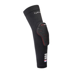 Kids' Basketball Elbow Guard EP500 - Black NBA | Dualshock