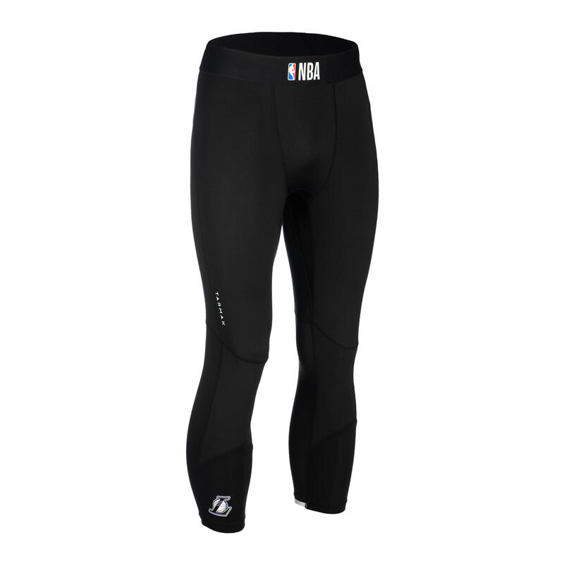 SOUS VETEMENT BAS 3/4 TIGHT DE BASKETBALL NOIR HOMME / NBA LOS ANGELES LAKERS
