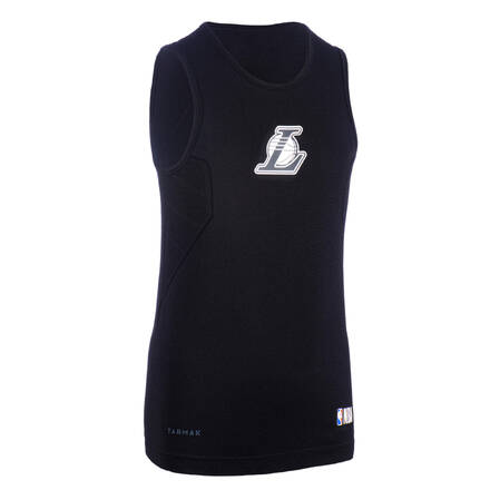 Kids' Sleeveless Basketball Base Layer Jersey UT500 - NBA Los Angeles Lakers/Black  - Decathlon