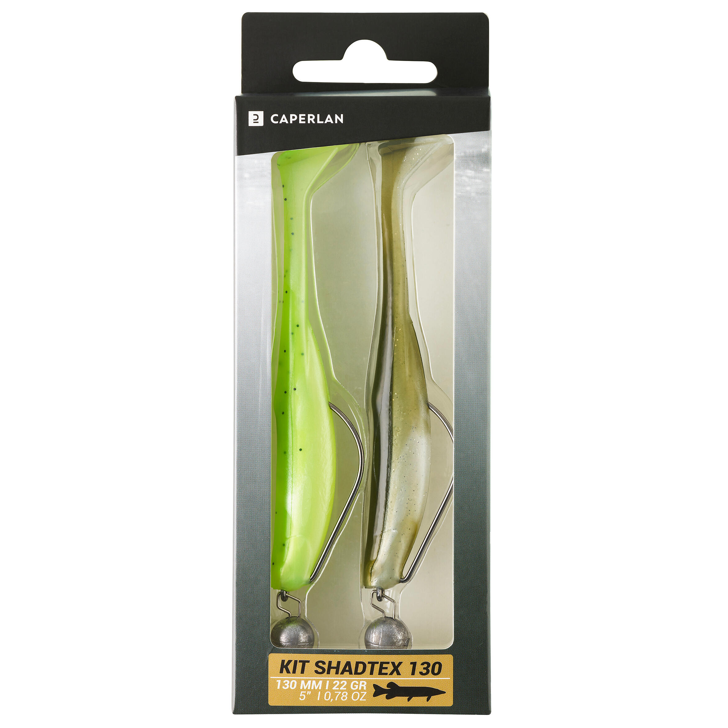 130 lure fishing soft bait kit - CAPERLAN
