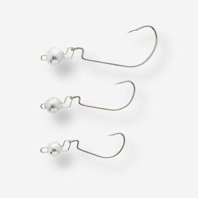 Montageset für Gummifische Texas-Rig mit Bleiköpfe Pack Tex