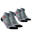 Chaussettes randonnée - MH500 Mid Gris Rose x2 paires