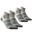 Hiking socks - MH900 Mid x2 pairs beige