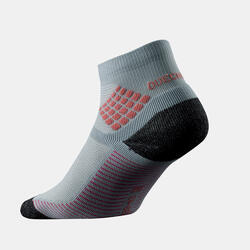 Chaussettes randonnée - MH500 Mid Gris Rose x2 paires