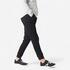 Kids' Brushed Jersey Jogging Bottoms 500 - Black