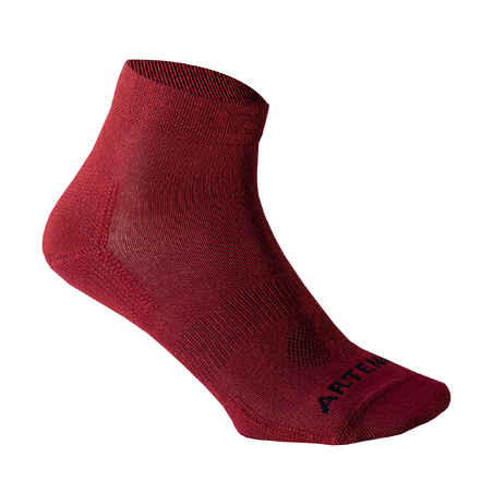 Mid Sports Socks RS 160 Tri-Pack - Burgundy/White/Navy