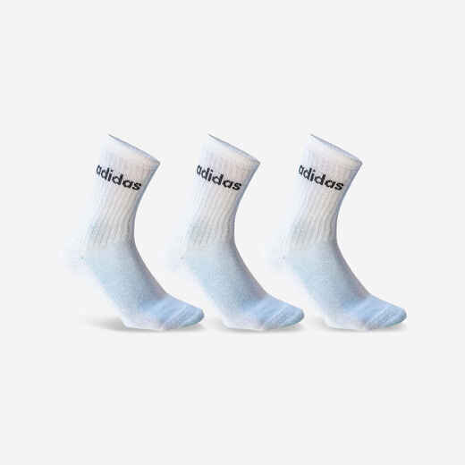 
      Aukštos sportinės kojinės, 3 vienetai, baltos
  