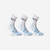 CHAUSSETTES DE SPORT HAUTES ADIDAS BLANC LOT DE 3
