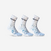 CHAUSSETTES DE SPORT HAUTES ADIDAS BLANC LOT DE 3