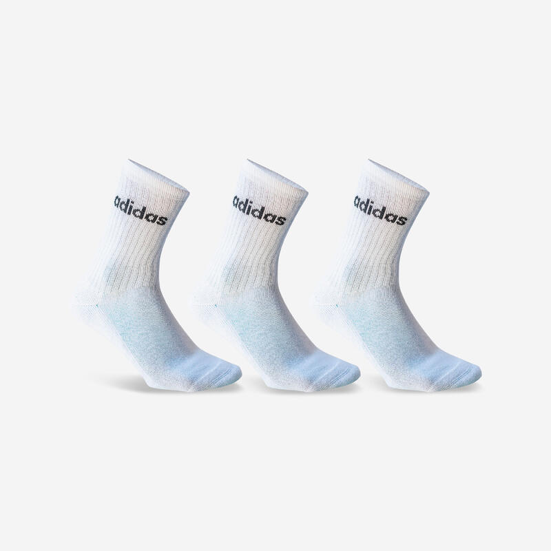 Tennissocken High 3er-Pack weiss