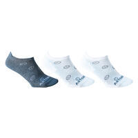 Low Sports Socks RS 160 Tri-Pack - White/Grey/Balls
