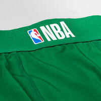 Funktionshose 3/4-Tights Basketball 500 NBA Boston Celtics Damen/Herren grün