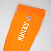 Funktionshose 3/4-Tights Basketball 500 NBA New York Knicks Damen/Herren orange