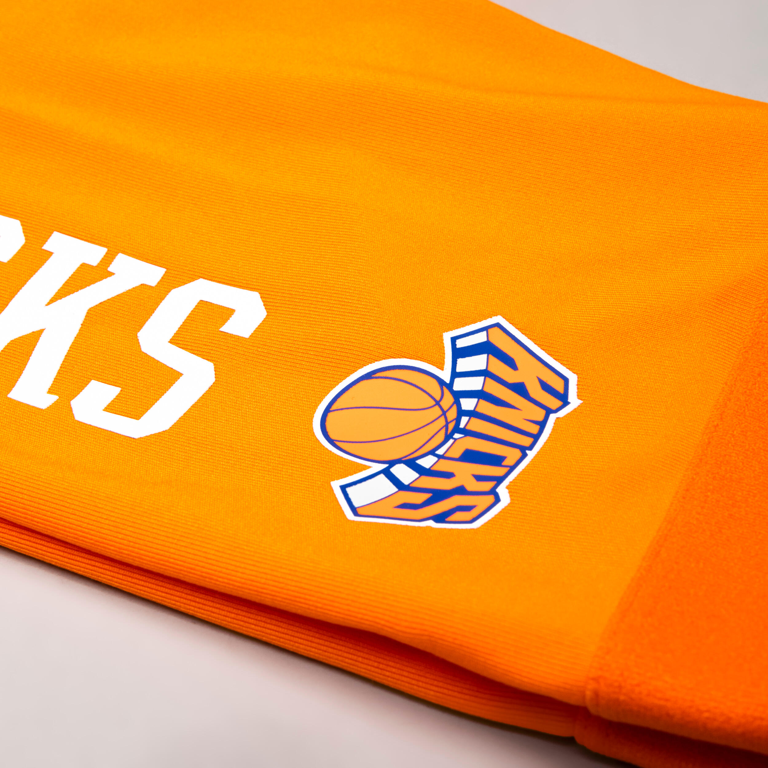 Boys'/Girls' Capri Basketball Leggings - Orange/NBA New York Knicks 4/11