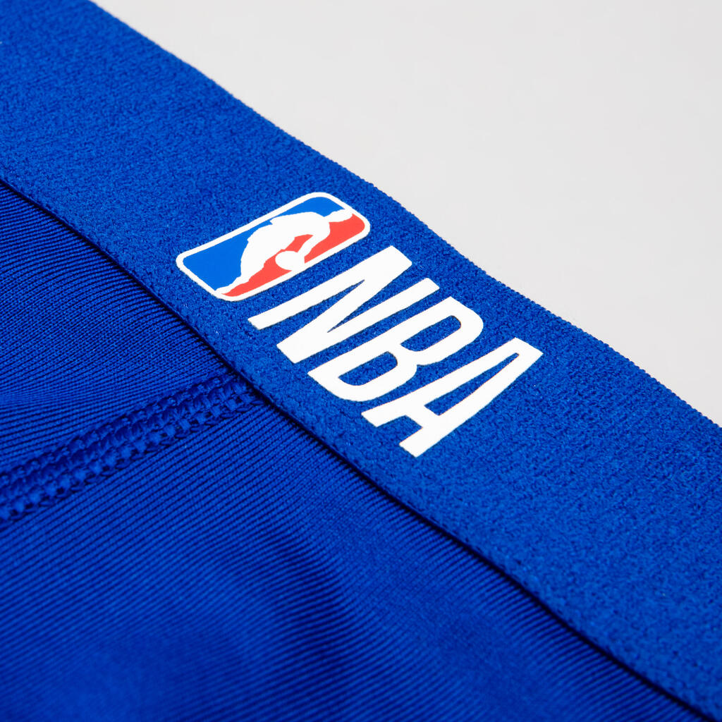 Boys'/Girls' Capri Basketball Leggings - Blue/NBA Los Angeles Clippers