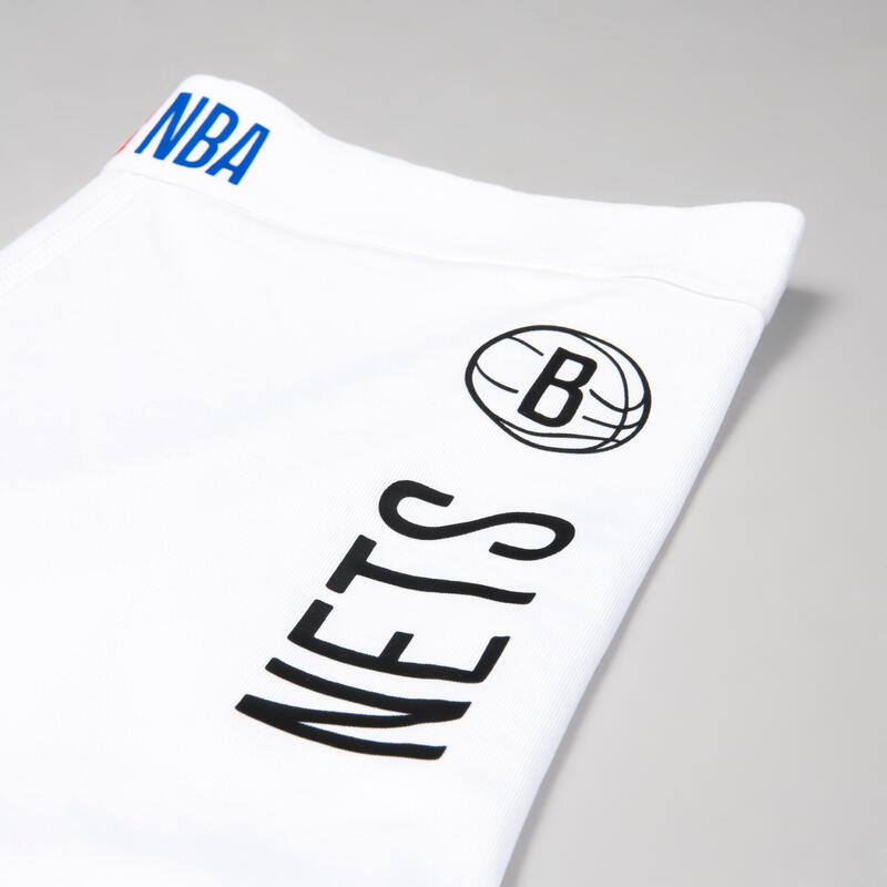 Pantaloni 3/4 basket junior NBA BROOKLYN NETS bianchi