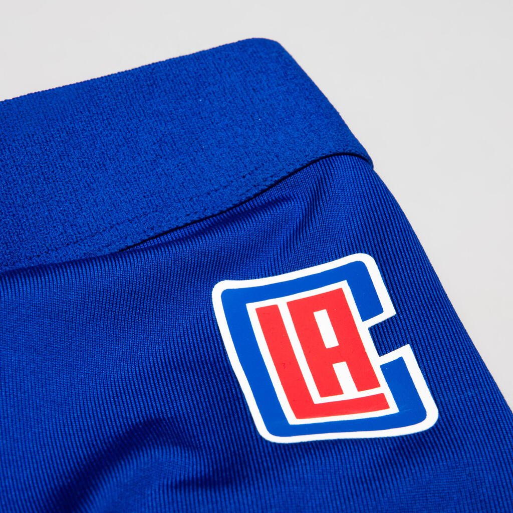 Boys'/Girls' Capri Basketball Leggings - Blue/NBA Los Angeles Clippers