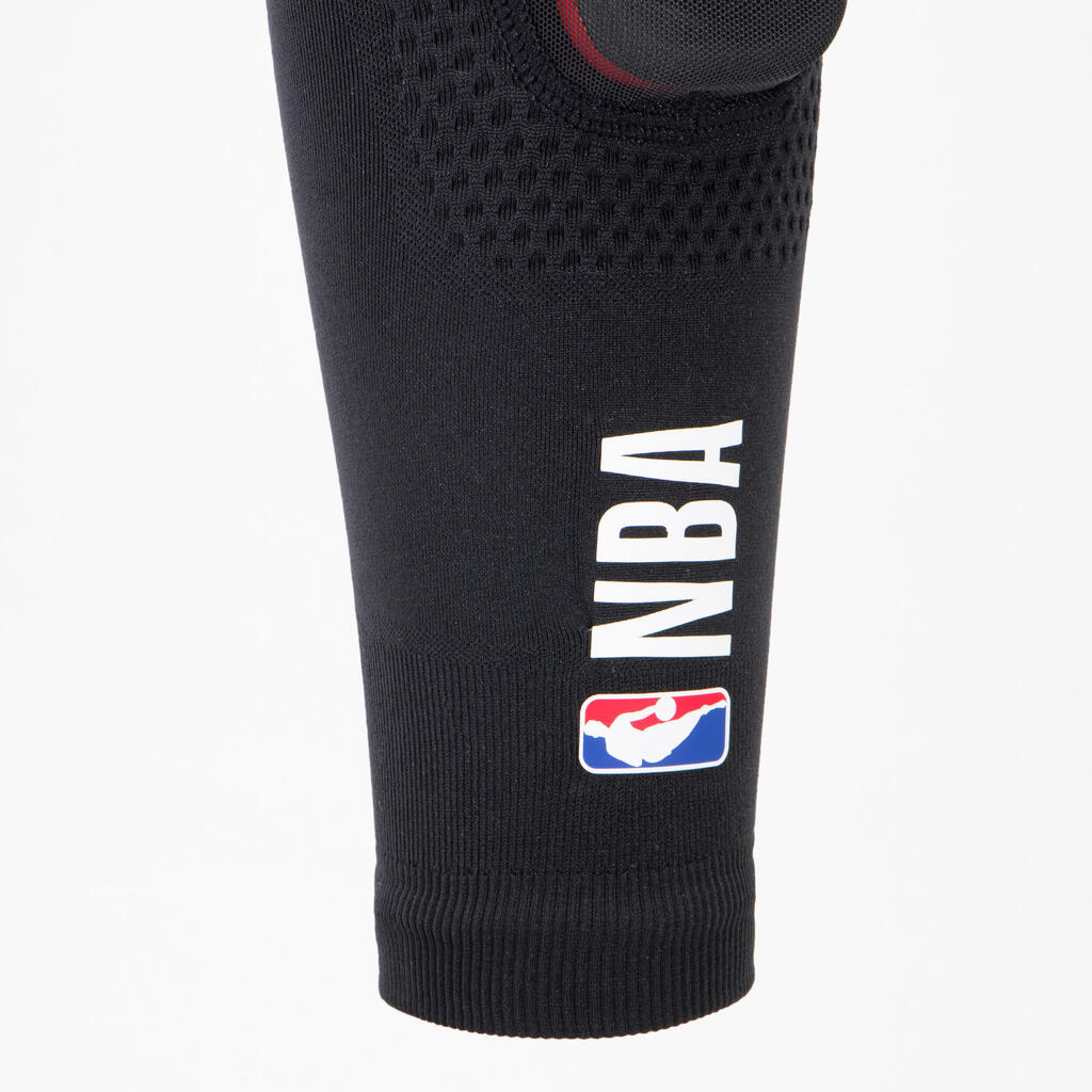 Kids' Basketball Elbow Guard EP500 - Black NBA | Dualshock