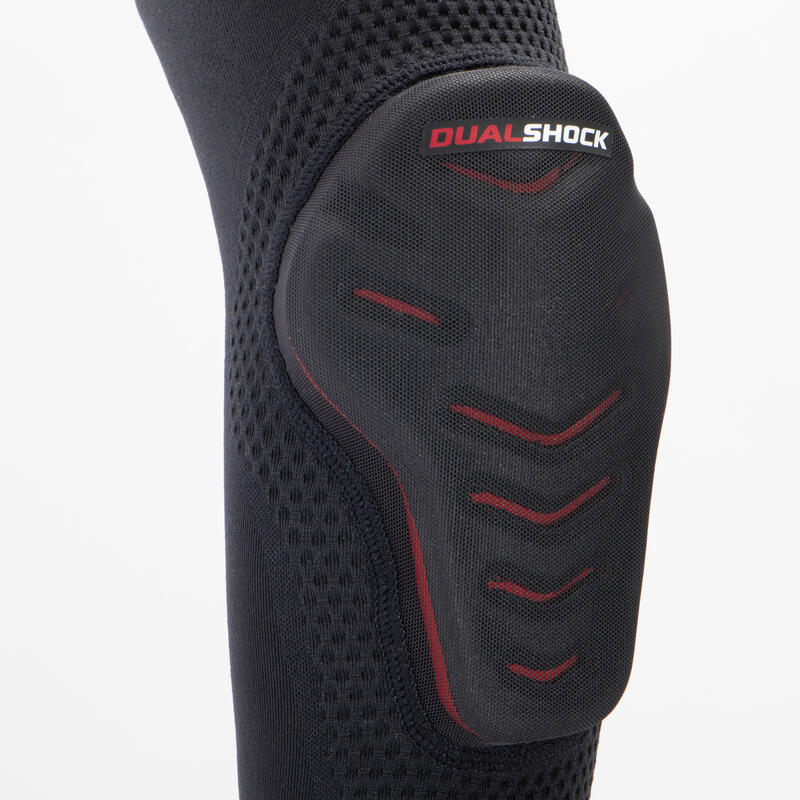 Kids' Basketball Elbow Guard EP500 Black NBA Dualshock Decathlon