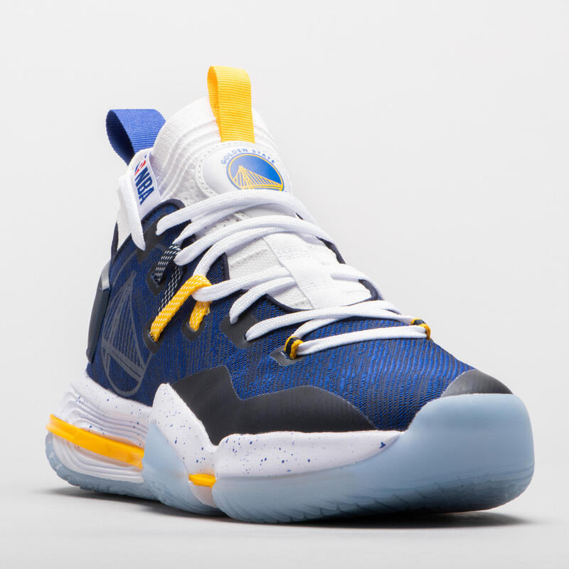 Basketbalové boty SE900 NBA Golden State Warriors modré 