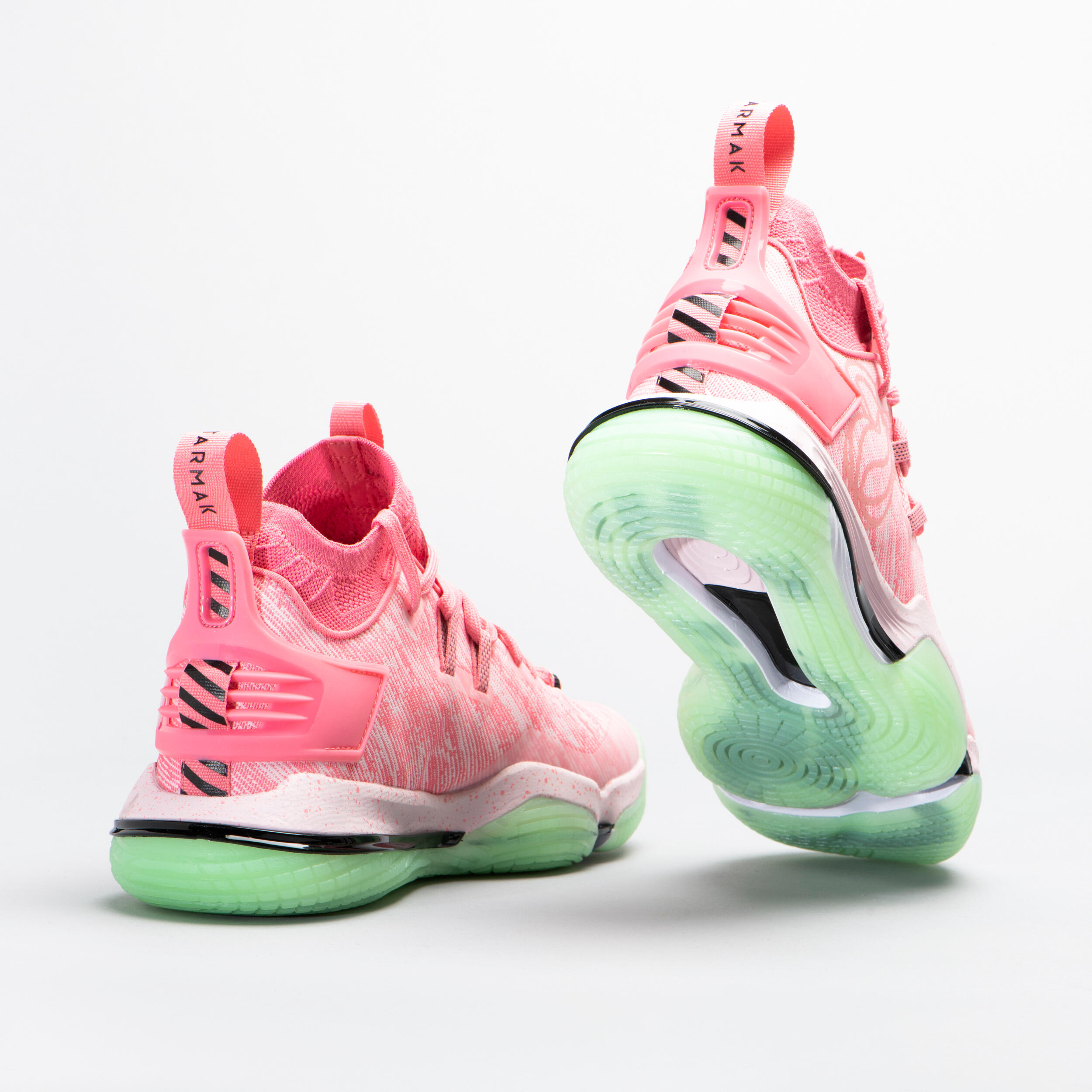 Mid-Rise Basketball Shoes SE900 - Pink/NBA Miami Heat 3/9