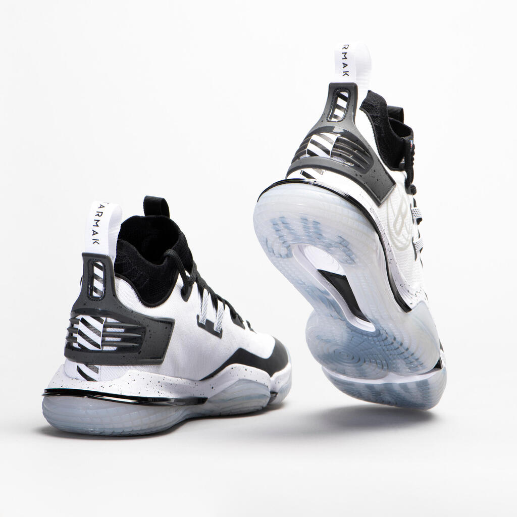 Mid-Rise Basketball Shoes SE900 - White/NBA Brooklyn Nets