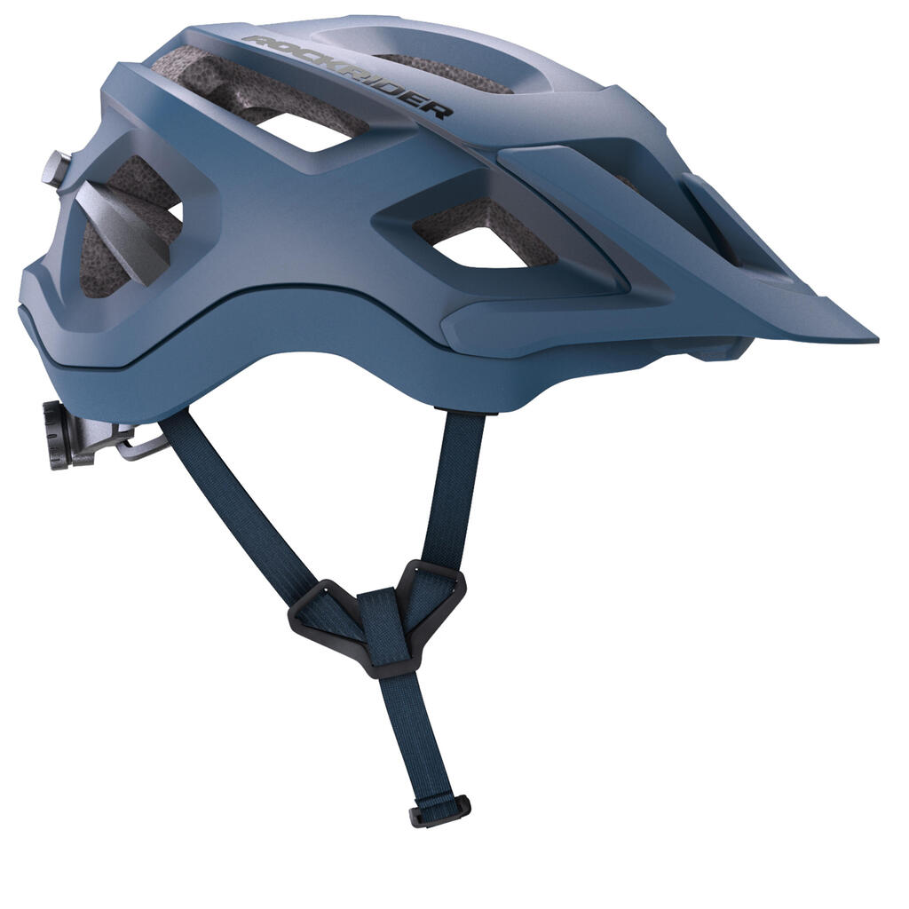 CASQUE VELO VTT EXPL 500 BLEU