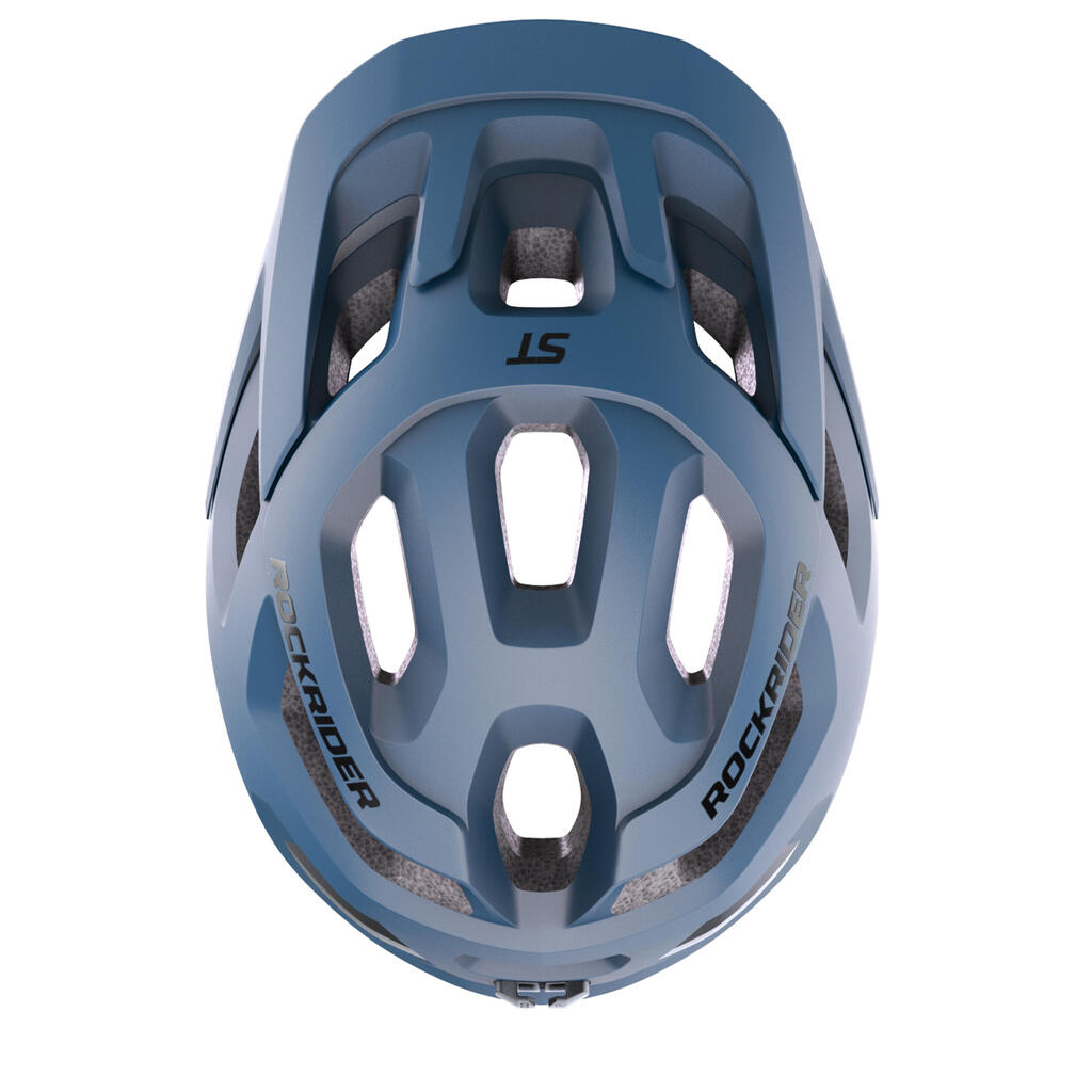 CASQUE VELO VTT EXPL 500 BLEU