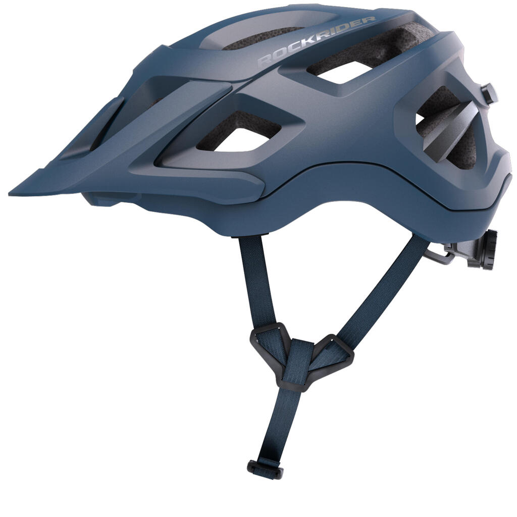 CASQUE VELO VTT EXPL 500 BLEU