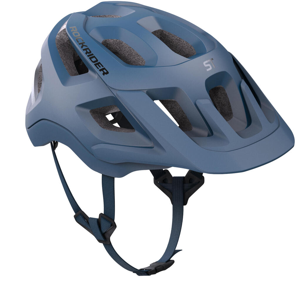 CASQUE VELO VTT EXPL 500 BLEU