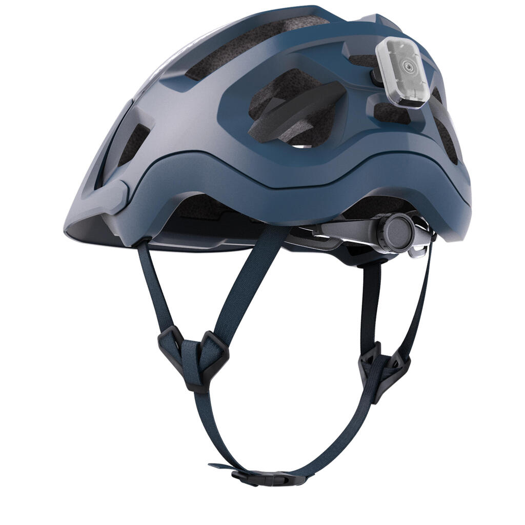 CASQUE VELO VTT EXPL 500 BLEU