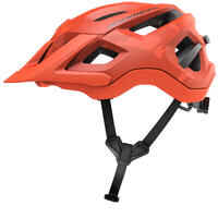 Casco bicicleta MTB adulto Rockrider ST 500 naranja fluo