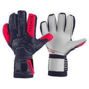 Adult Football Goalkeeper Gloves Match F500 - Black Red