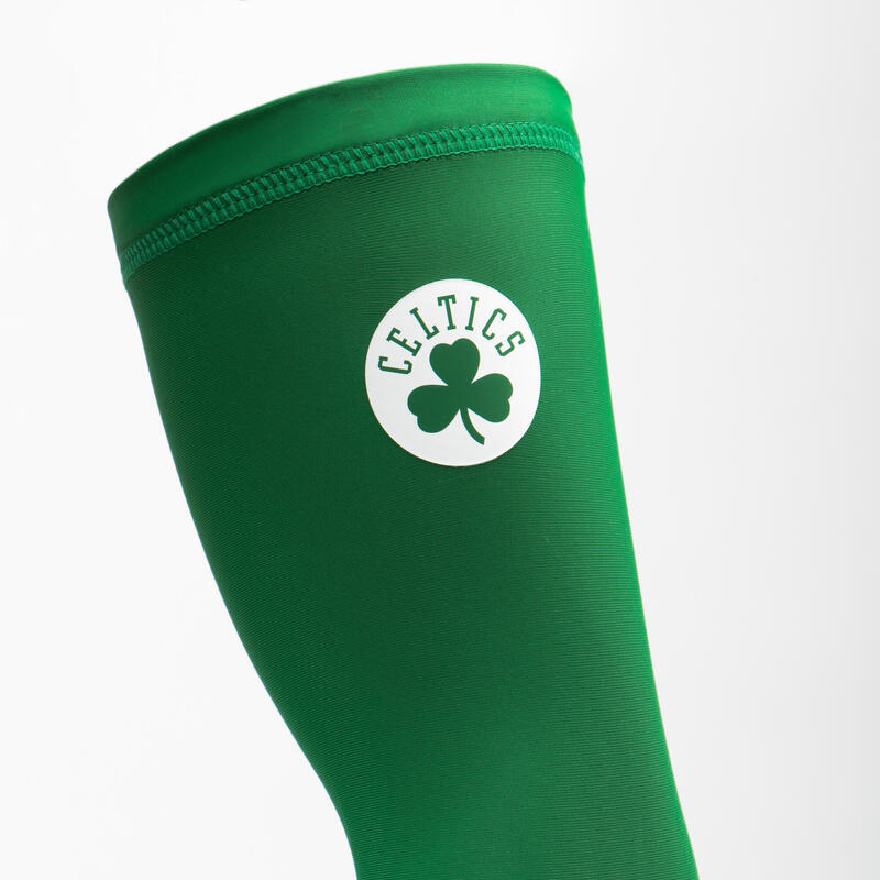 Shooting sleeve voor basketbal NBA Boston Celtics E500 groen