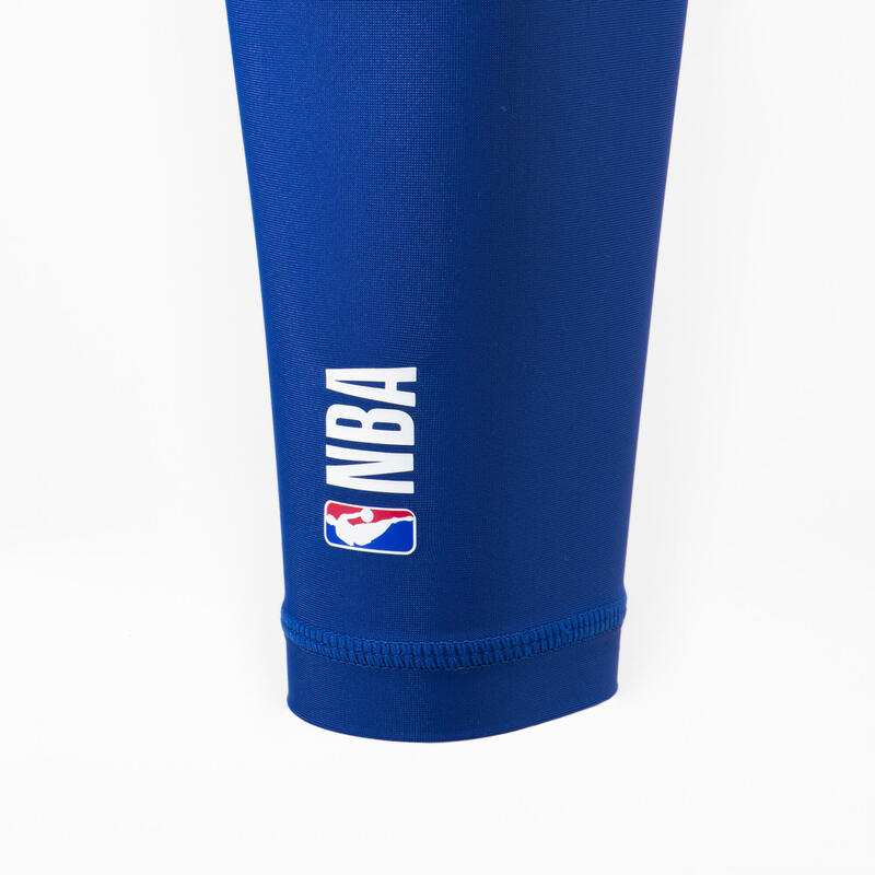 Shooting sleeve voor basketbal NBA Los Angeles Clippers E500 blauw